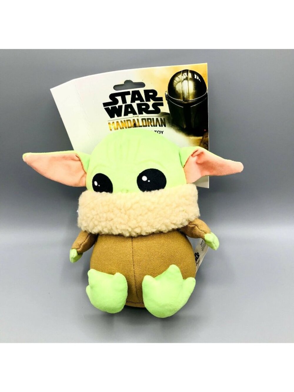 Star Wars The Mandalorian The Child Plush Dog Toy Squeaker